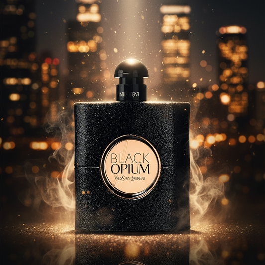 YVES SAINT LAURENT YSL Eau De Parfum Spray for Women, Black Opium, 3 Ounce