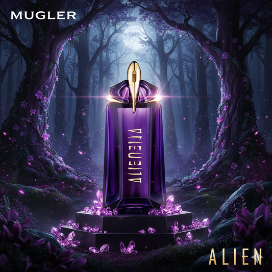 Mugler Alien - Eau de Parfum - Women's Perfume - Floral & Woody - With Jasmine, Wood, and Amber - Long Lasting Fragrance